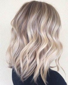 Blonda frisyrer 2018