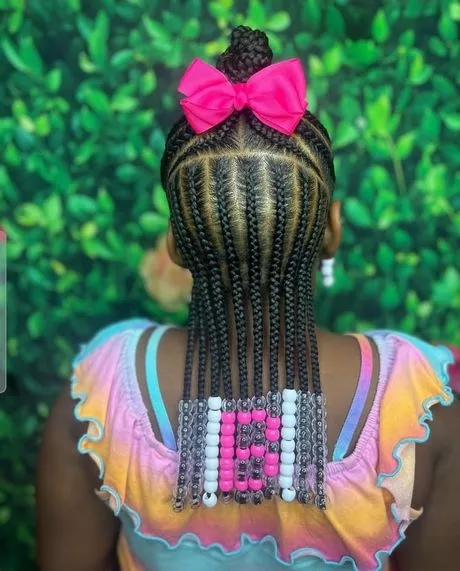 Braiding frisyrer för små svarta tjejer