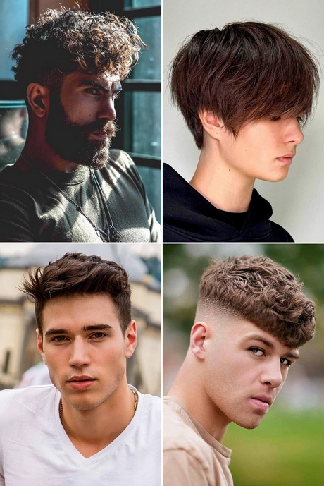 Korta lager frisyrer för män