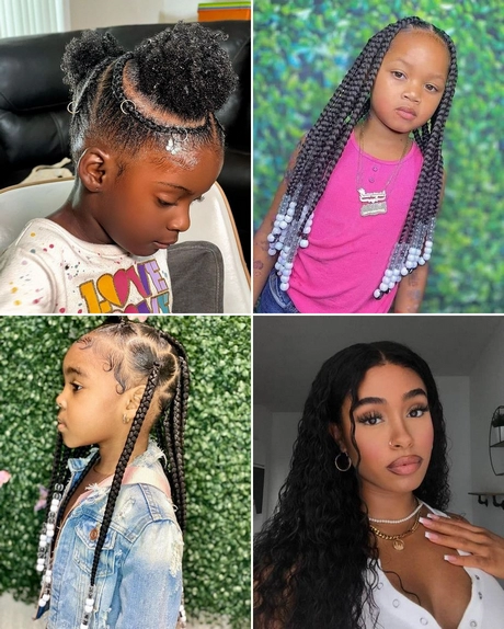 Söta svarta tjejer frisyrer