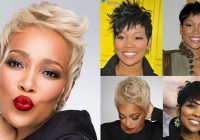 2019 korta frisyrer för svarta damer