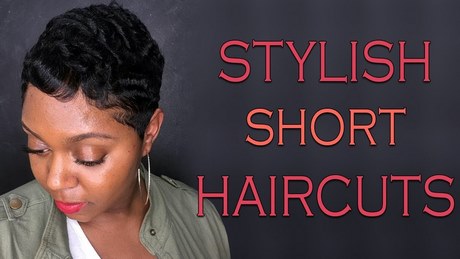 Kort frisyr för svarta damer 2019