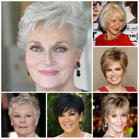 Korta hårklippningar för kvinnor över 50 år 2019