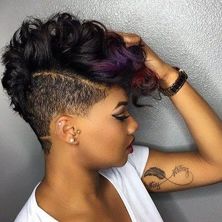 Korta hårklippningar för svarta damer 2019