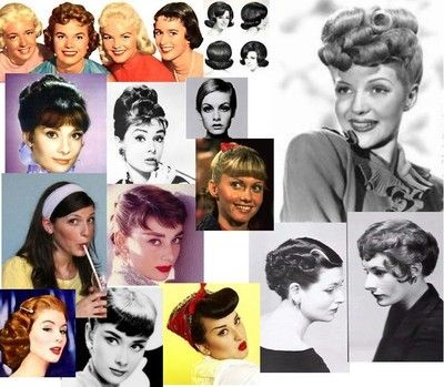 1950-talet frisyrer