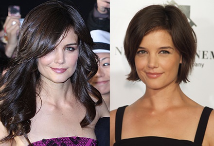 Katie holmes frisyrer