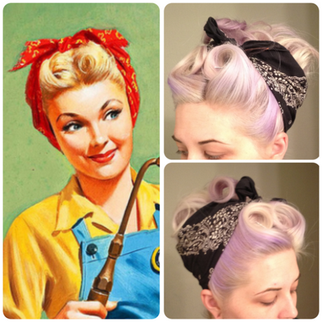 Pin up frisyrer