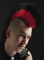 Punk frisyrer