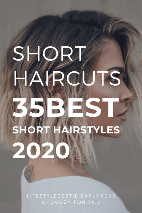 Korta hårklippningar för 2020