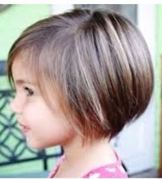 Korta frisyrer för barn