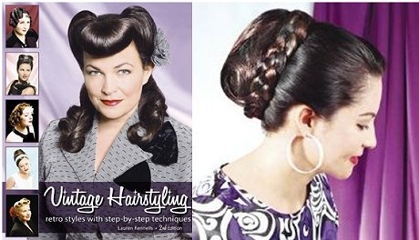 Vintage hairstyling