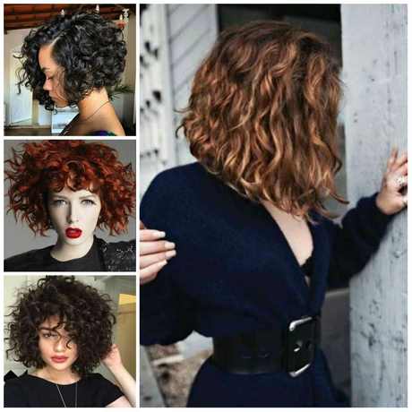 Curly frisyrer för 2019