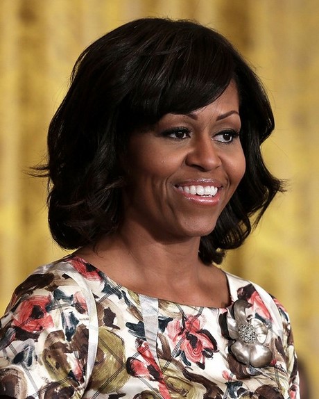Michelle obama frisyr