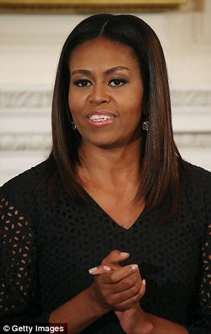 Michelle obama frisyr