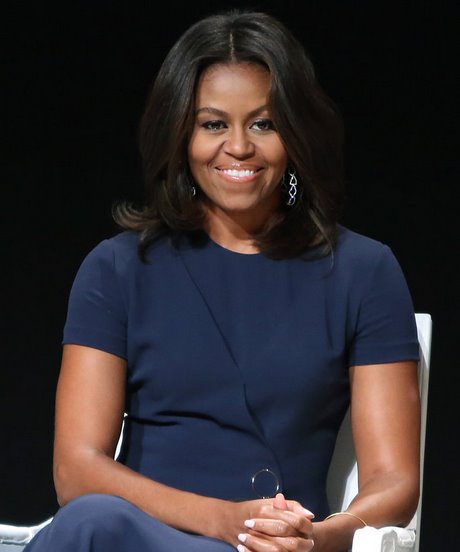 Michelle obama frisyr