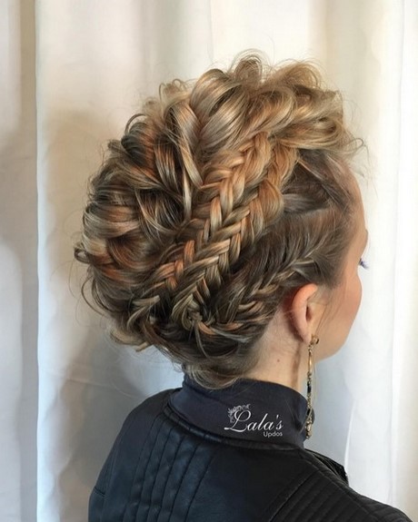 Wedding updos för medellångt hår