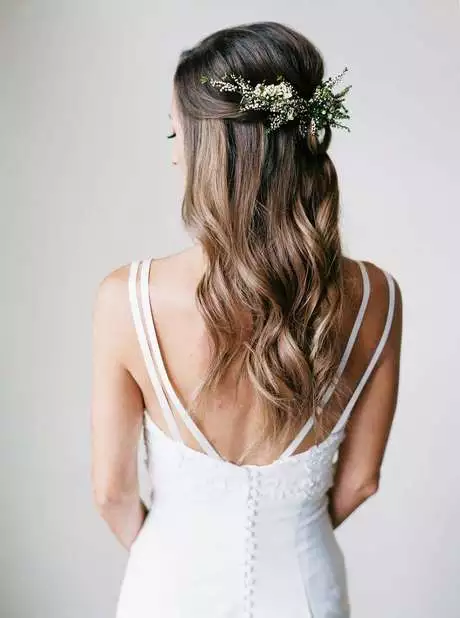 Bröllop hår blomma