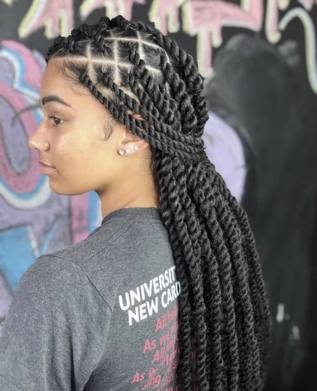 Frisyrer för svarta kvinnor med långt hår