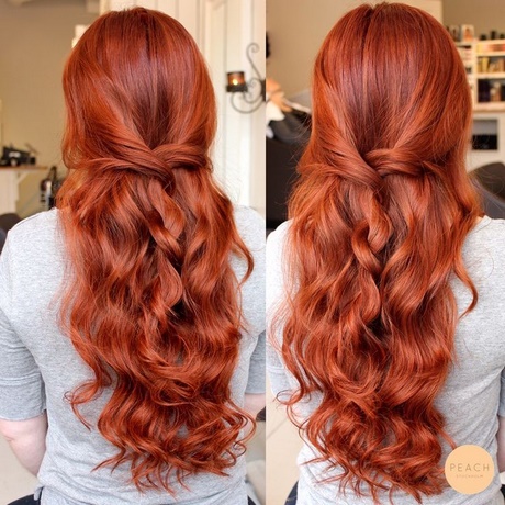 Röd hårfärg