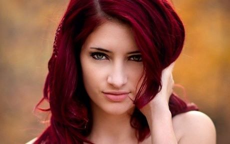 Bilder rött hår