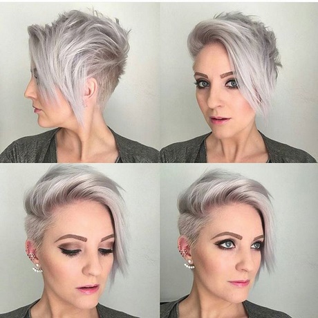 Frisyrer grått hår 2017