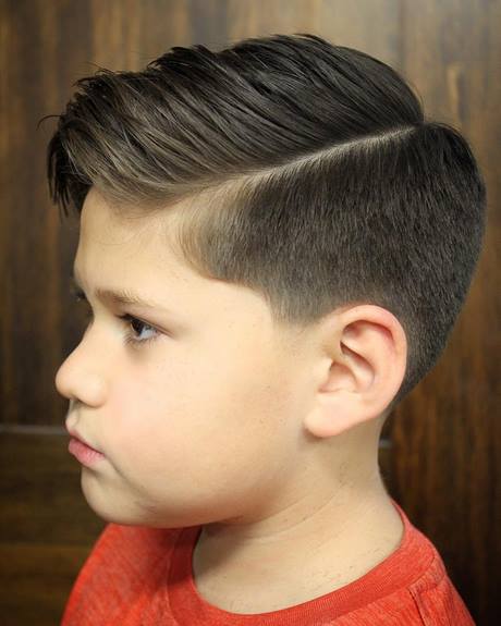 Barn hårklippning