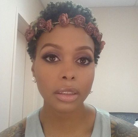 Chrisette michele frisyr