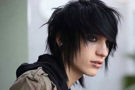 Emo korta frisyrer