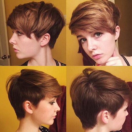 Enkla korta frisyrer för kvinnor