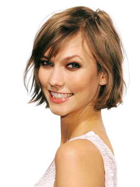 Enkla korta hårklippningar för kvinnor