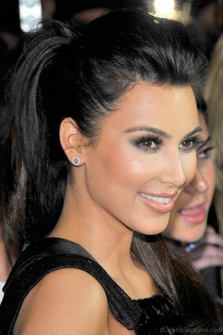 Kim kardashian frisyr