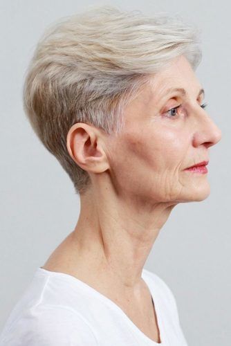 Korta frisyrer över 60