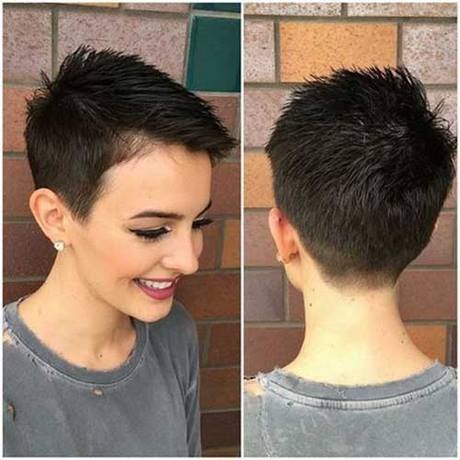 Korta korta hårklippningar för kvinnor