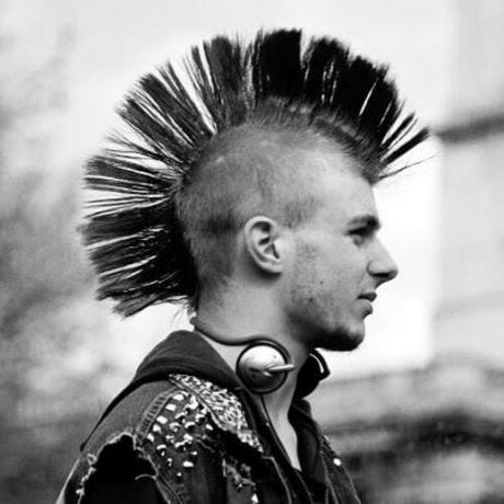 Punk hårklippning