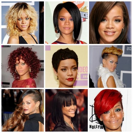Rihannas frisyrer