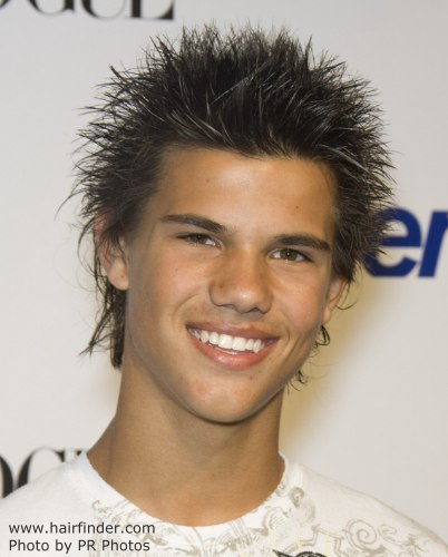 Taylor Lautner frisyr