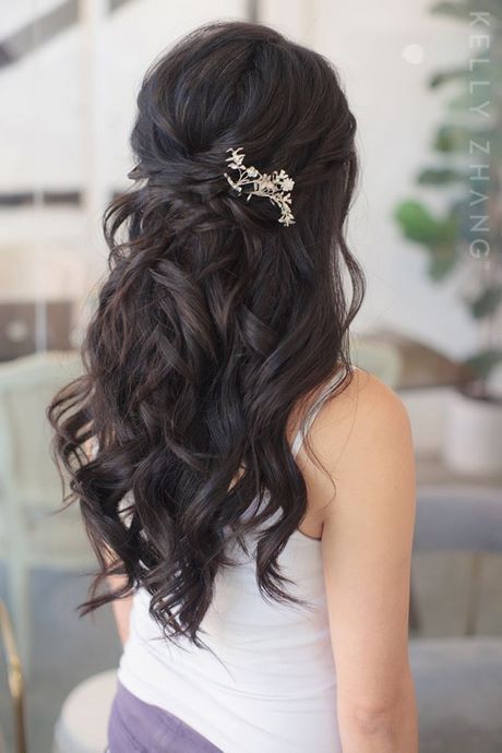 Asiatiska bröllop frisyrer för långt hår