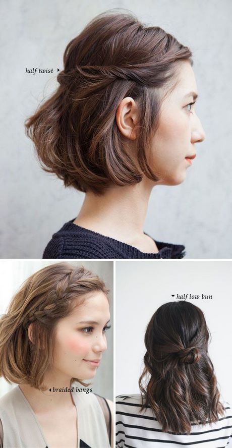 Bilder av frisyrer för kort hår