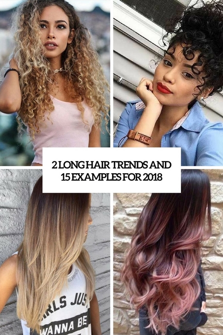 Långt hår trender