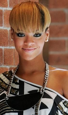 Rihanna frisyrer bilder