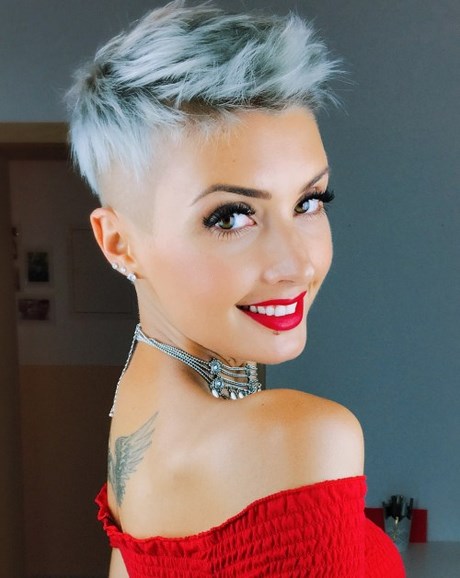2019 pixie hårklippning