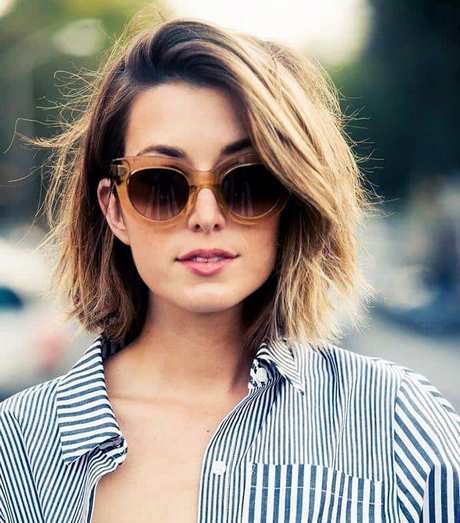 Coola korta hårklippningar för kvinnor