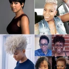 Korta frisyrer för svarta kvinnor över 50