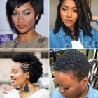 Korta svarta hårklippningar för kvinnor