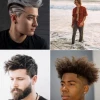 Män medium frisyr