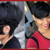 Söta korta hårklippningar för svarta kvinnor 2019