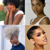 Korta hårklippningar svarta kvinnor 2023