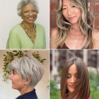 Kvinnors hårklipp för tunt hår 2023
