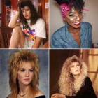80-talets frisyrer för kvinnor