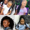 Barn frisyrer för svarta tjejer